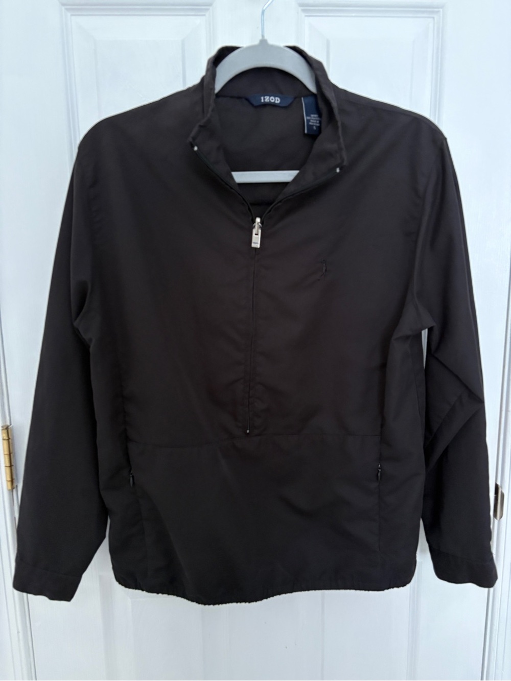 Izod Black Women's Golf Half-Zip Jacket#0325